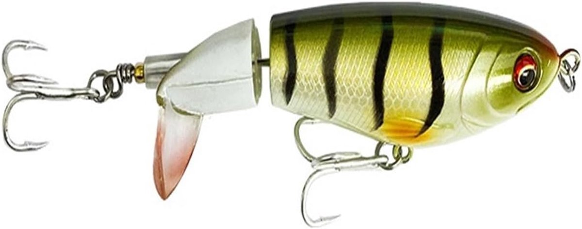 Kunstaas - Spinnerbait Wobbler - Vissen - Drijvend - 9 cm 142 g - G