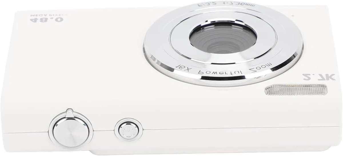 Digitale Camera - Compact Camera Vlogging - Fotografie Maken - Autofocus Functie - 48 MP - Wit