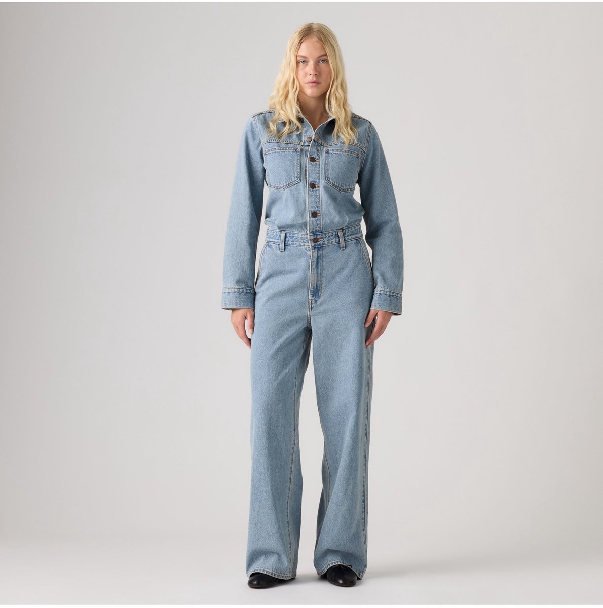 Levi's Blauwe heritage jumpsuit