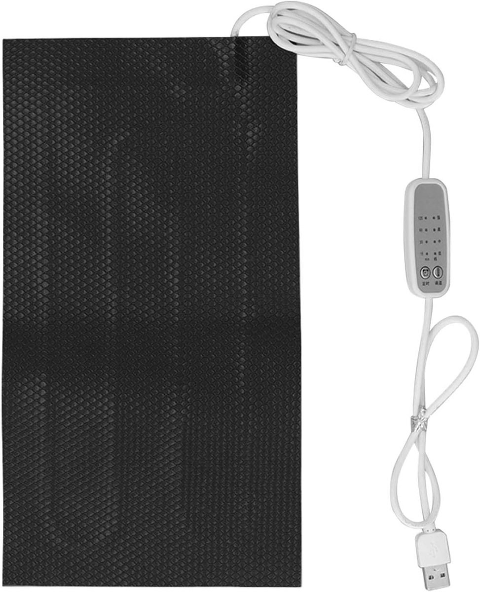 SnelShoppen - Temperature Regulerende Verwarmingskussen - USB Aangedreven, Wasbaar PVC Elektrisch Verwarmingsmat met 4 Snelheden, voor Schouders, Nek,