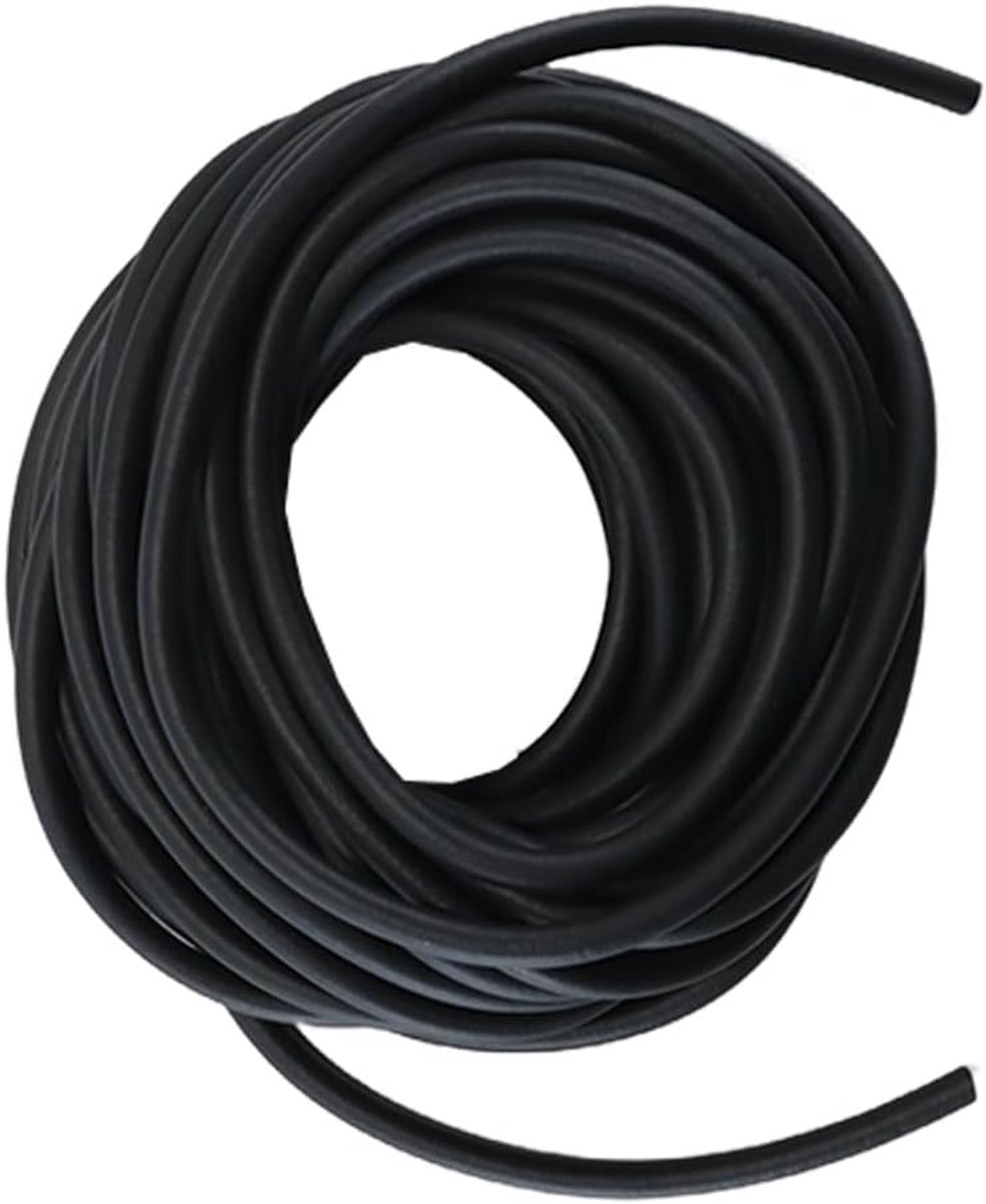 SnelShoppen - 10 m afdichtingkoord, diameter 6 mm, rond schuimafdichtingkoord, EPDM vulprofiel voor naden van deuren en ramen