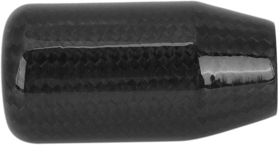 Versnellingspook - Schakelknop - Auto Interieur - Koolstofvezel Stijl - 9x4 cm - Zwart — afbeelding 2