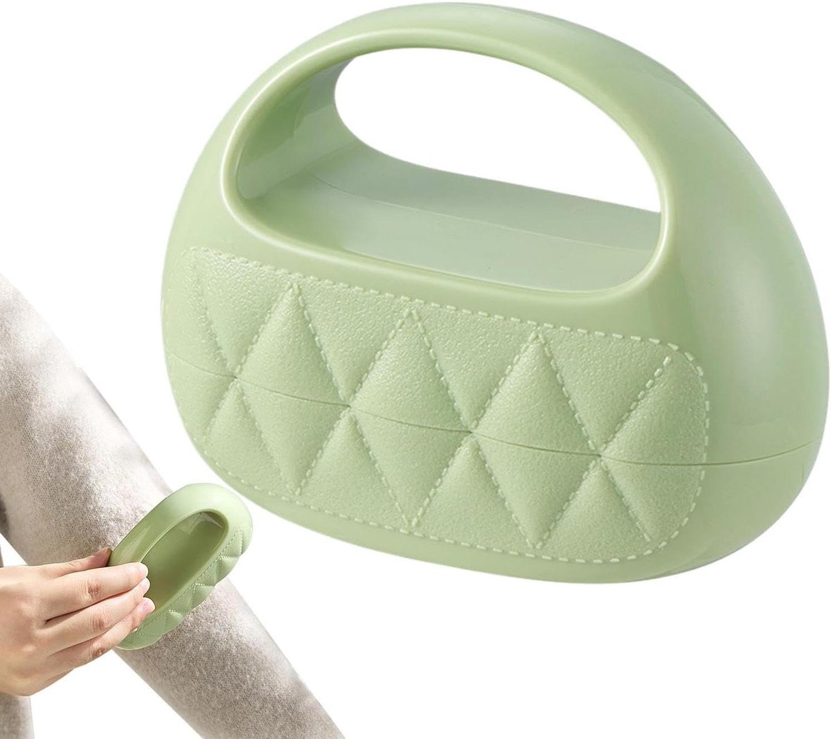 Pluisroller Kleding - Plakroller Kleding - Kleding Reinigen - Wasbaar Herbruikbaar - 10.7 x 5 x 8.2 cm - Groen