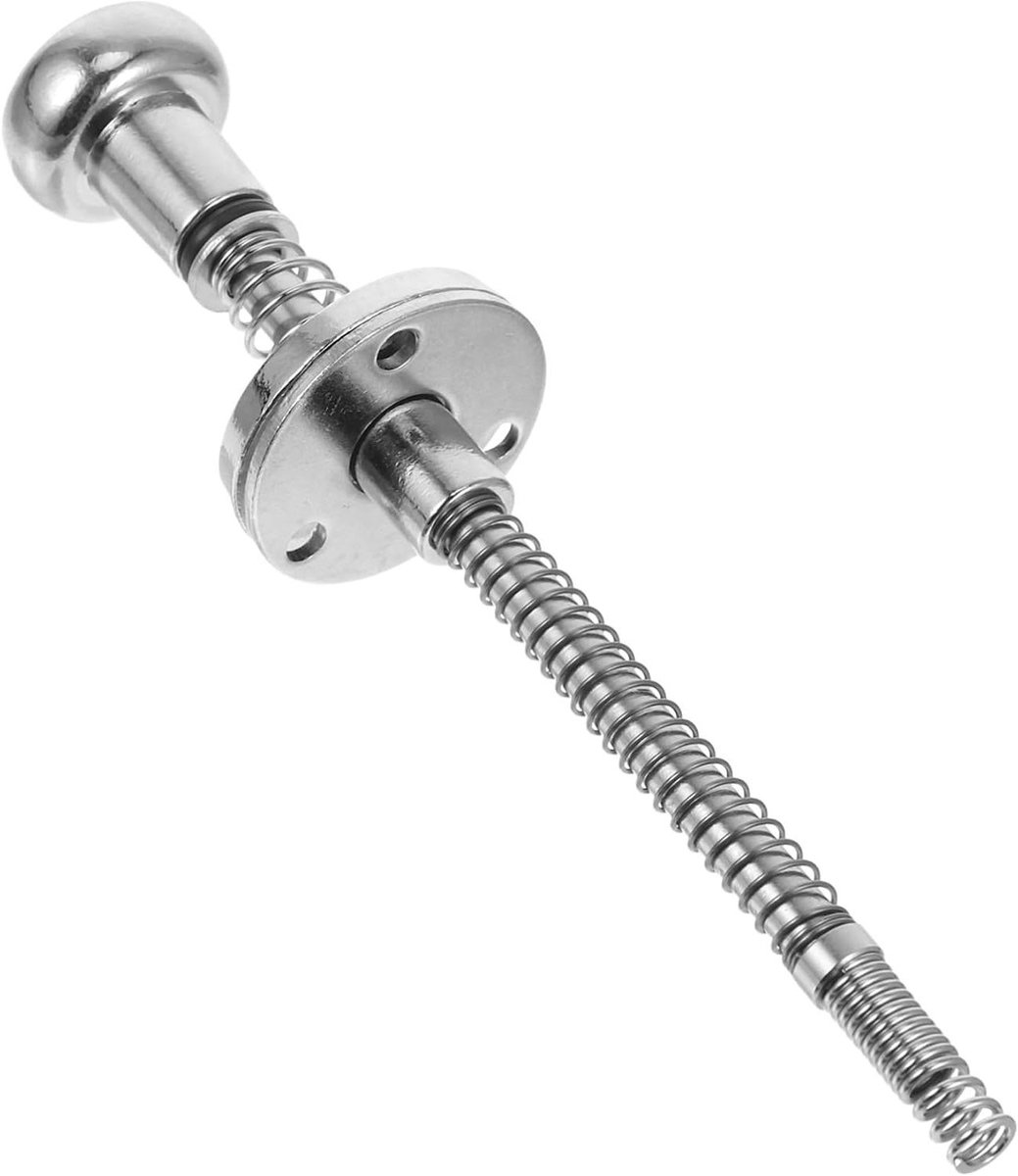 Flipperkast Stang - Ball Shooter - Spelmachine Reparatie - Hoge Elasticiteit Veer - 17 cm - Zilver