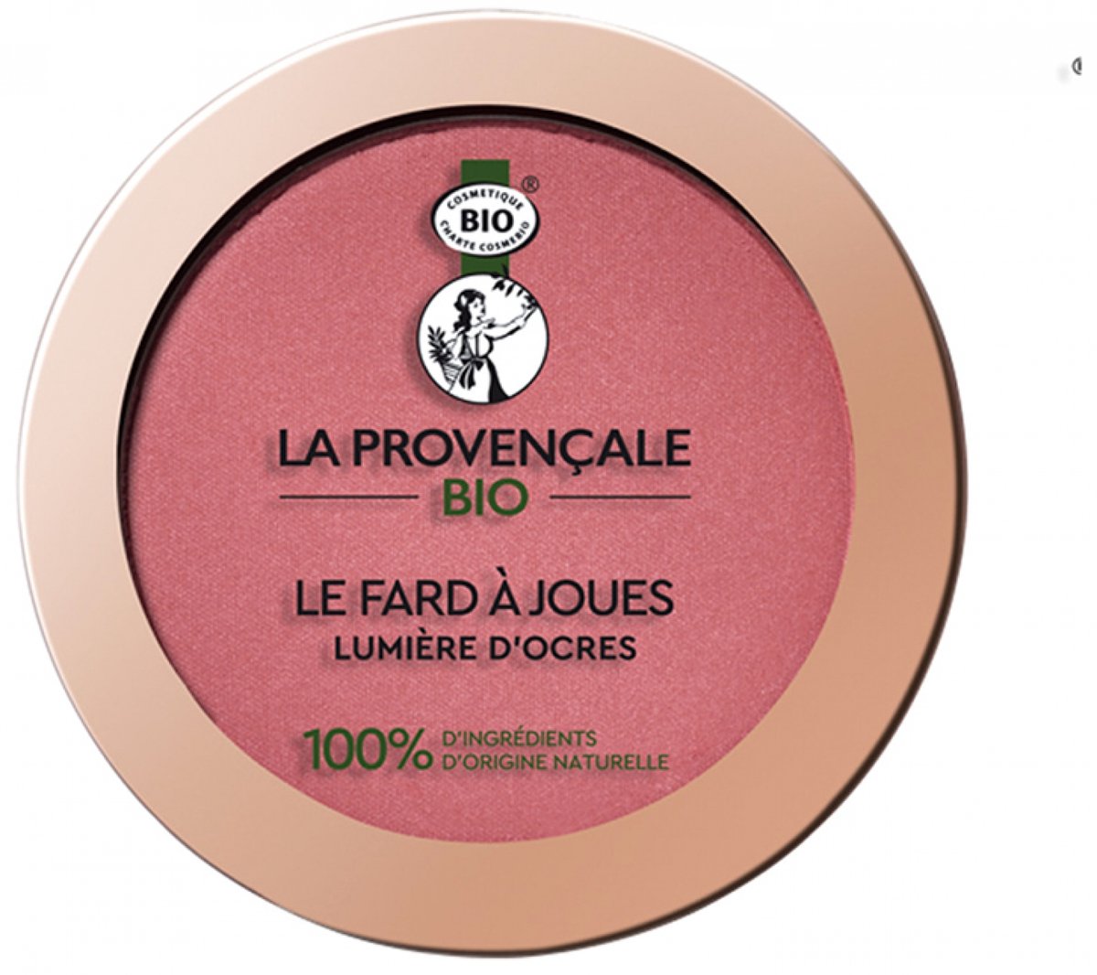La Provençale Bio Lumière d'Ocres De Biologische Blush 8 g (Tint : 02 Roos Faïence)