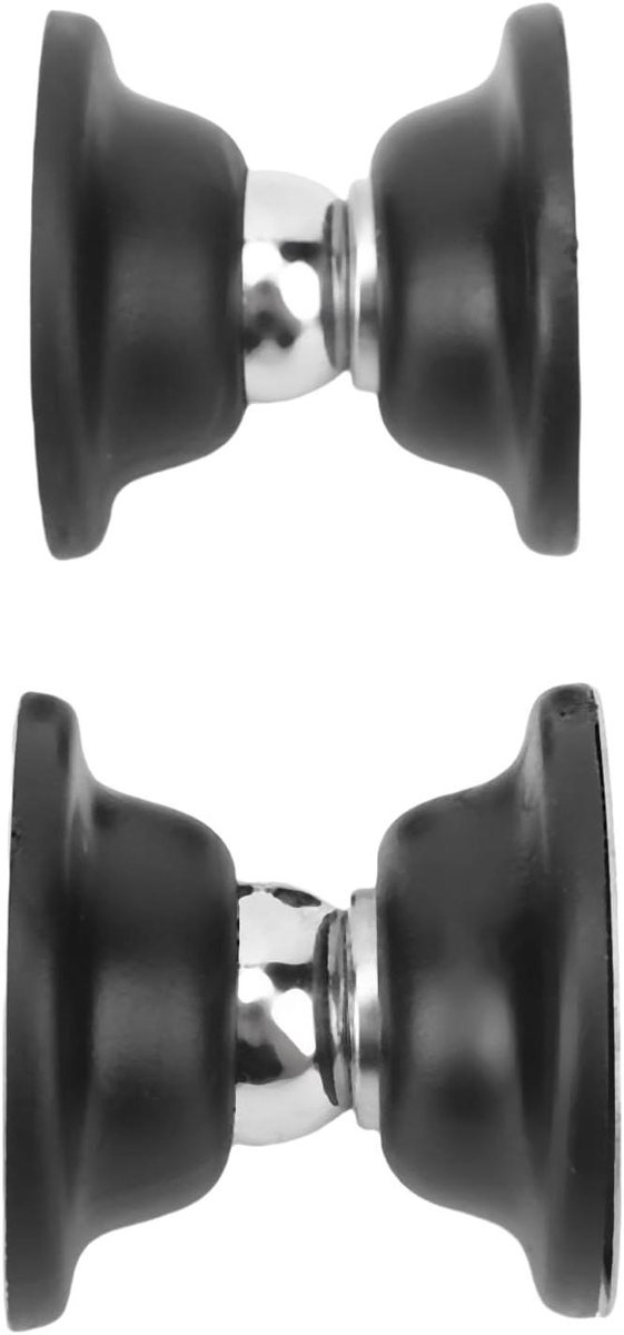 Magnetische Deurvanger - Deurstopper Caravan - Reizen met Voertuig - Krachtig Magneetontwerp - 2 Stuks - Zwart