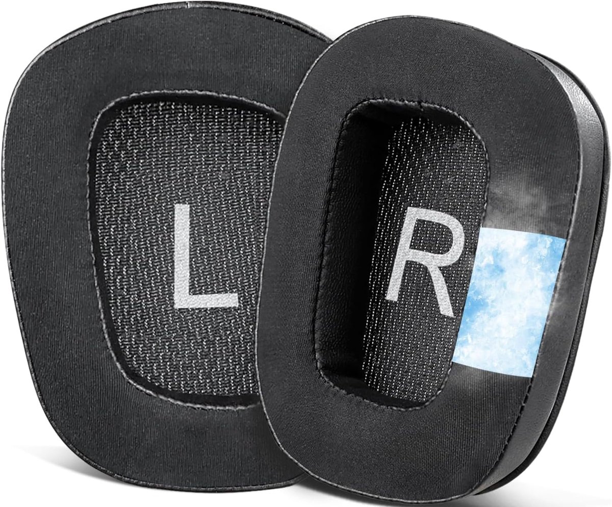 Oorkussens voor Logitech G935/G933/G930/G432/G35 - Zwart | voor G35/G930/G933/G935/G633/G635/G533/G430/G431/G432/G433/G332/G230/G231/G233 hoofdtelefoons
