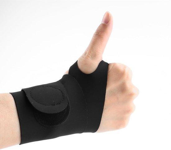 2 stuks polsbandages, gym, handbandage polssteun sport, verstelbare bandage polsbandage rechts, links, polsondersteuning, polswraps handrail voor polsbeschermers, sport, fitness — afbeelding 3