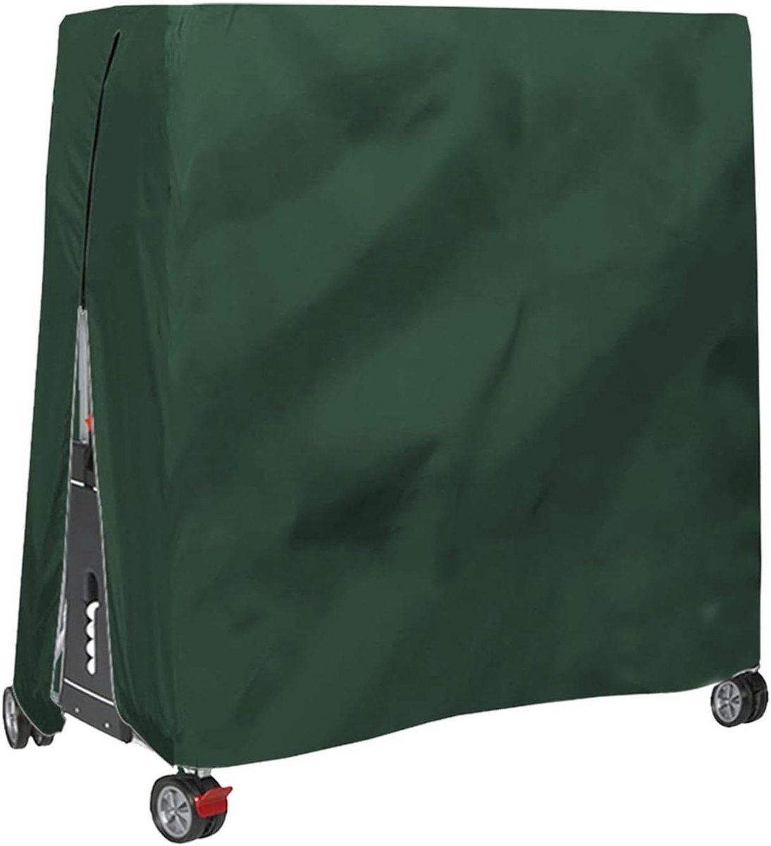 Tafeltennishoes - Tafelbeschermer Stoelhoes - Tafel Beschermen - Weerbestendig Oxford Stof - 165x70x185cm - Groen