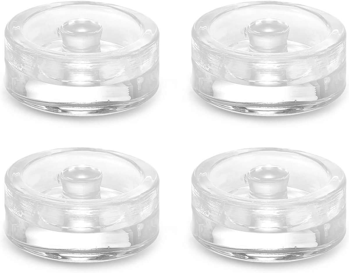 4 stuks glazen gewichten voor fermentatie (⌀7cm) Glazen gewichten verzwaringsstenen fermentatieset bestaand uit fermenteergewichten voor kimchi zuurkool augurken