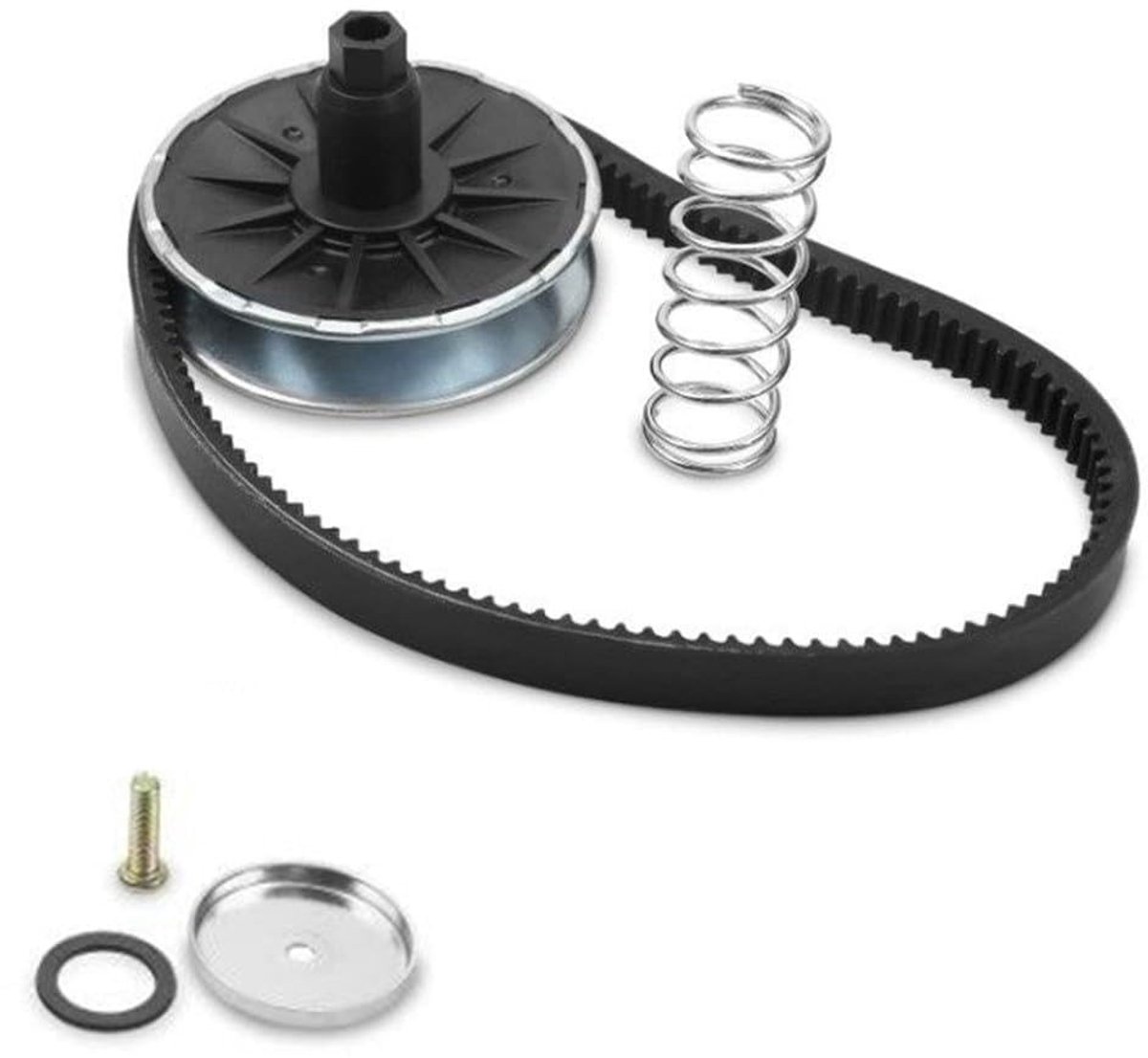 Omgoods - Secundaire Variator Katrol Kit - Metalen Rubber Voor D105 E100 X105 X106
