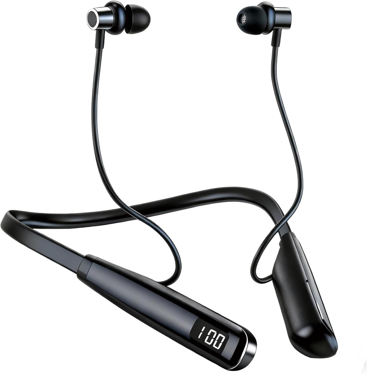 Omgoods - Bluetooth 5.3 Sport Hoofdtelefoon met 30 Uur Speeltijd en IPX4 Waterdicht