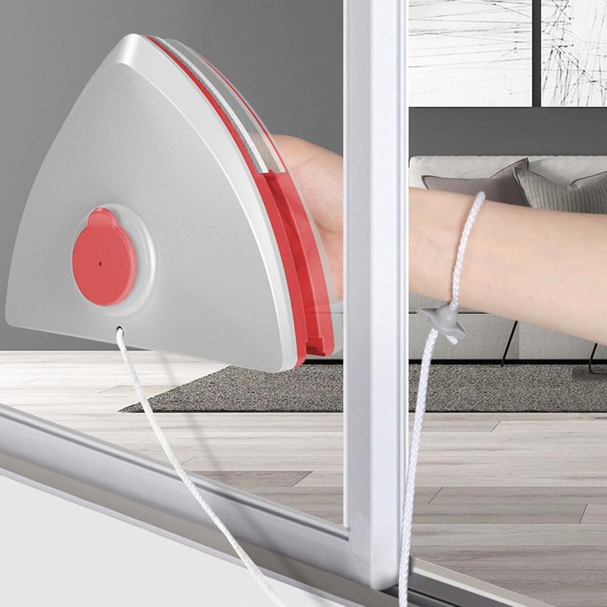 Magnetische Window Cleaner, Dubbelzijdig Schoonmakend Tool, Buiten Glaswisser Met Wateropslag, Anti Drop Ruitzuiger, Apparatuur Past 5-12mm enkel dikker glas