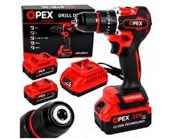 Brushless cordless impact drill/driver with 2 pro batteries