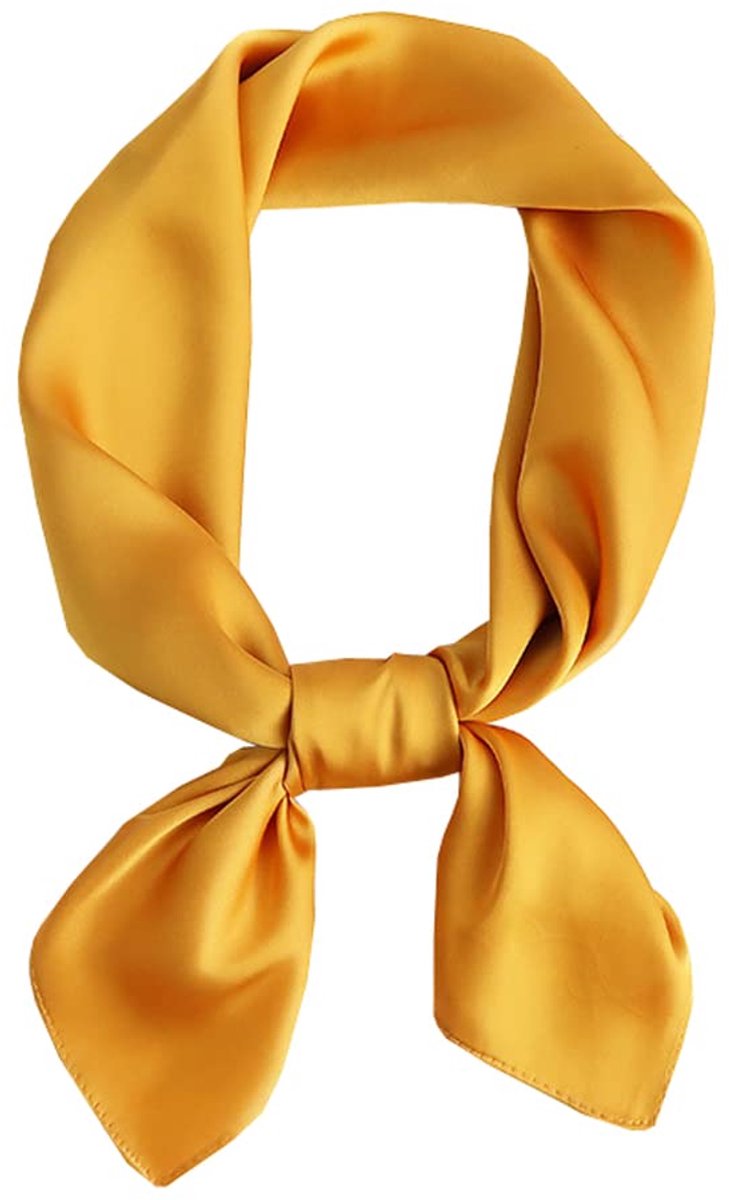 Dames zijden doek zijde licht zijden sjaal bandana halsdoek hoofddoek elegante sjaal doek cadeau voor vrouwen