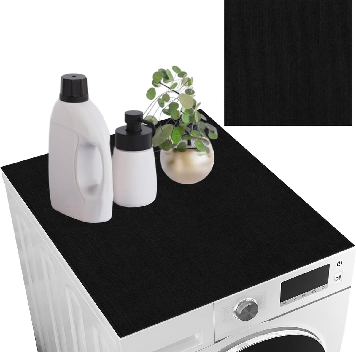 Universele Antislip Mat 60×60Cm Voor Wasmachine En Droger | Vibratiedemper Voor Keukenapparaten, Koelkast En Witte Huishoudapparaten