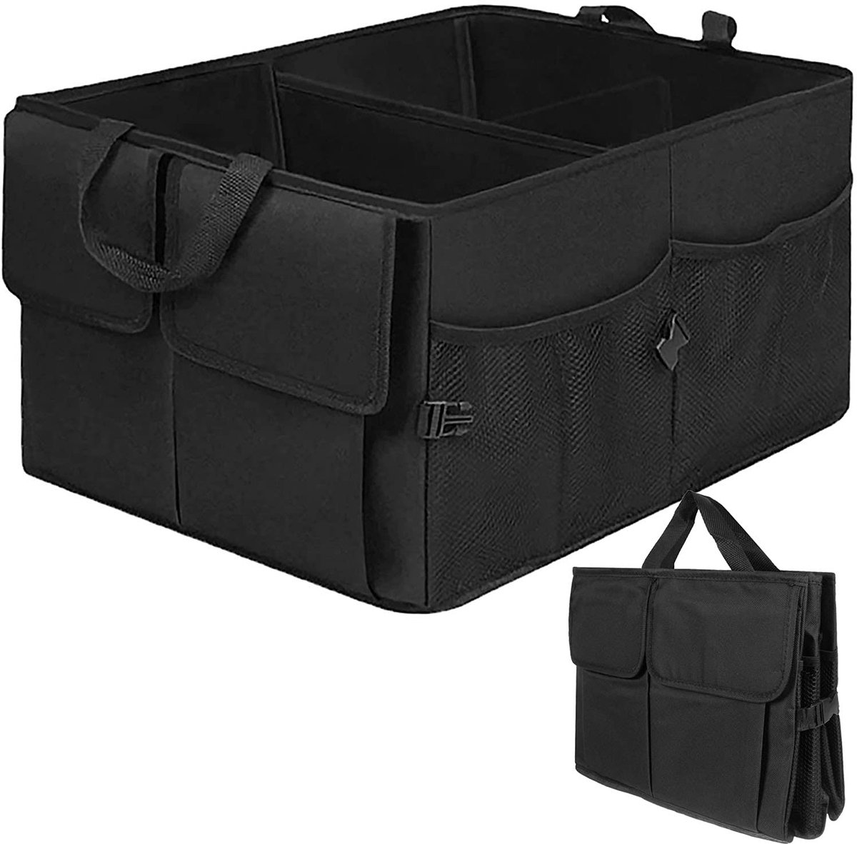 malatec sac de rangement pour coffre de voiture xxl 17233