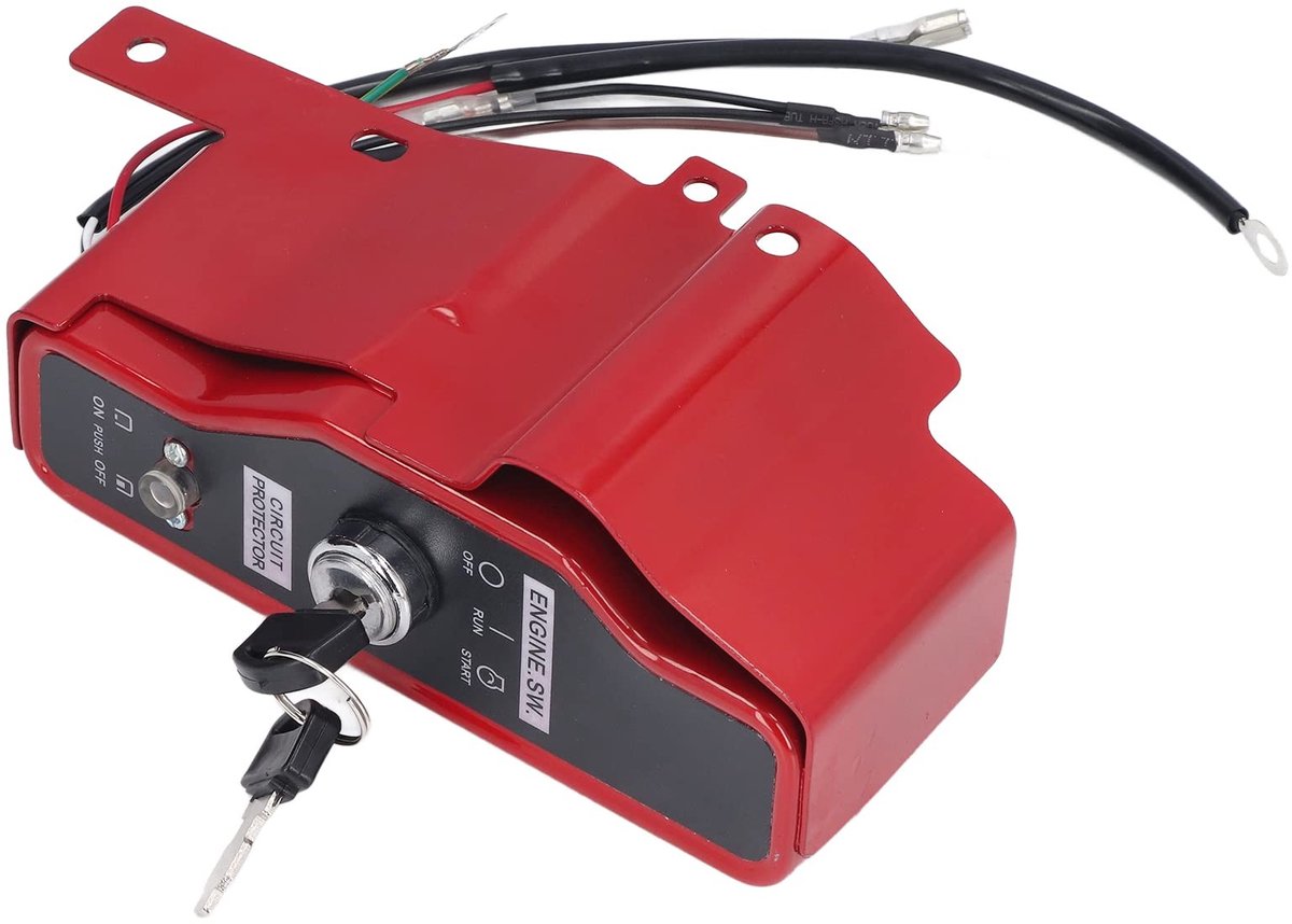 Dailygoods- Contactslot Starter Kit - Aluminium/ABS - Vervangende Sleutels - Perfecte Pasvorm GX340/GX390 - Stabiele Prestaties - Geschikt voor Gasmotor - Sleutelschakelaar