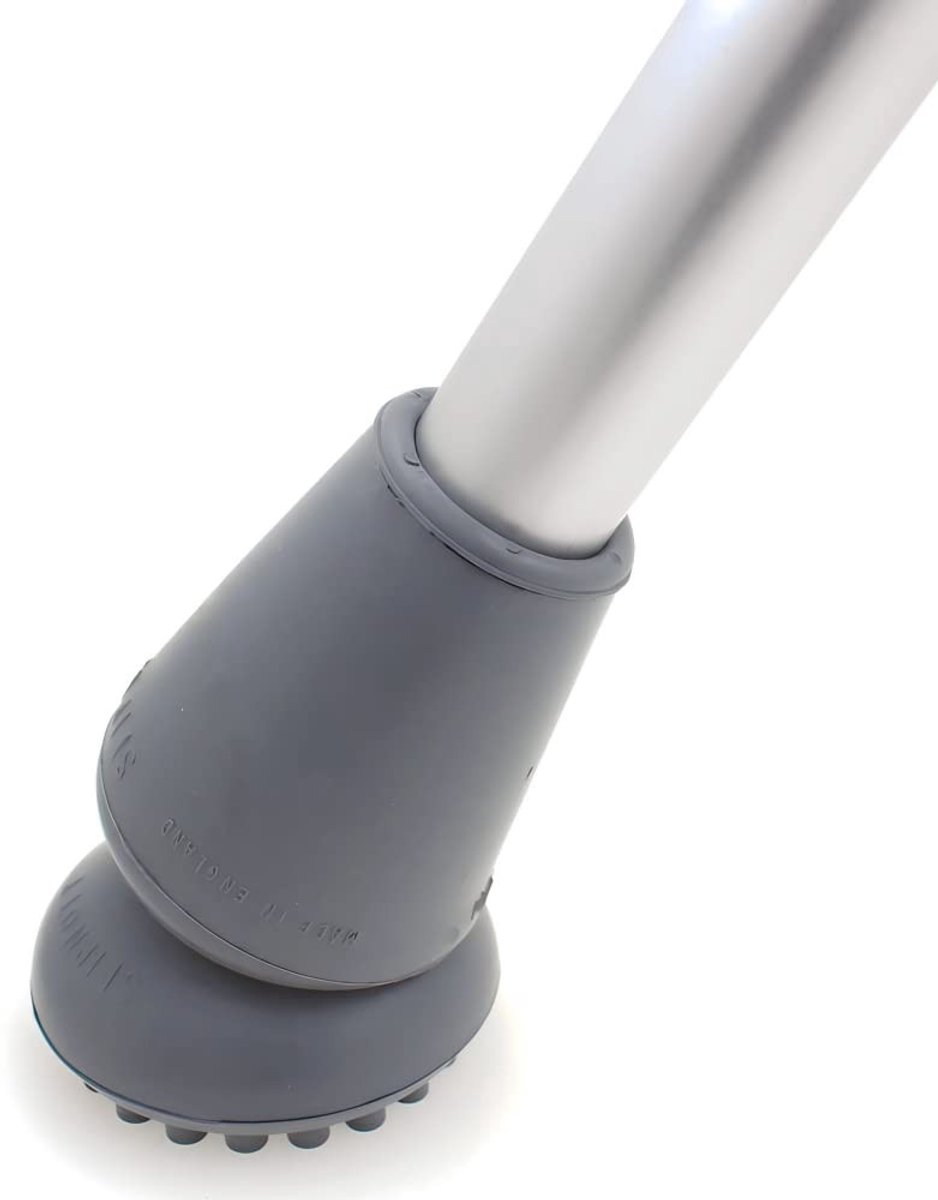 Dailygoods- Kruktips Gepatenteerd Ontwerp - Antislip - Veiligheid - Stabiliteit - Corrosiebestendig - 22mm - Wandelstoktips