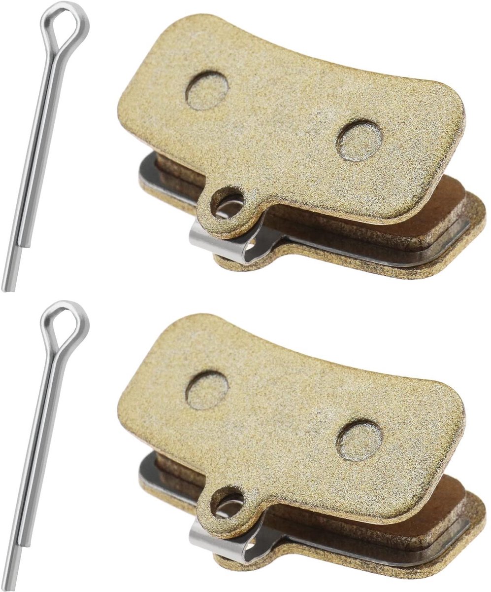 SnelShoppen - 2 Paar Fiets Schijfremblokken Geschikt voor Shimano Saint BR-M810 M820 Zee BR-M640 Remmen - Gesinterd Metaal, Hoge Temperatuur Weerstand