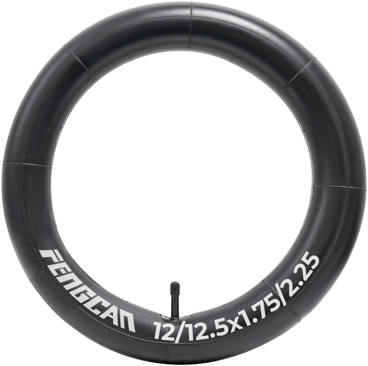 Dailygoods- Fiets Binnenband 12 1/2x1.75x2 1/4 AV32mm - Betrouwbaar - Duurzaam - Geschikt voor Diverse Fietsen - Schrader Ventiel - Hoogwaardig Butylrubber - Fietsband