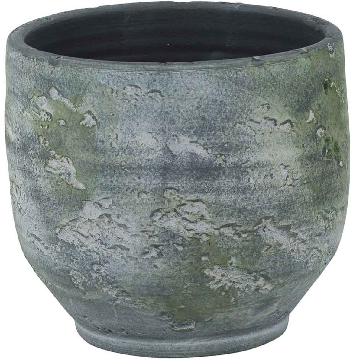 Cosy @ Home Bloempot Paloma Grijsgroen 14x14xh14cm R