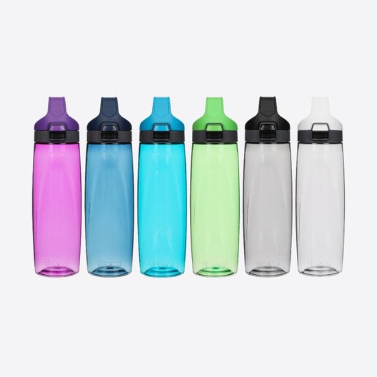 Bouteille Sistema Hydrate 900 ml Adventum Noir