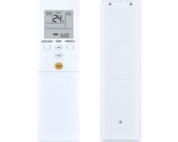 Geschikt voor Fujitsu Airconditioner Afstandsbediening Vervanging AR-REB1E | Geschikt voor Fujitsu-modellen: AR-REY1U, AR-REB2E, AR-REF1U, AR-REA2E, AR-RED1U, ASYG12LMCB, ASYG12LMCE, ASTG18KMCA