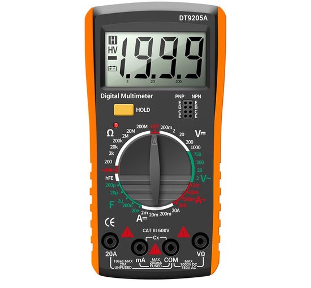 Onf3 - Digitale multimeter - Ac/dc voltmeter - Nauwkeurige metingen