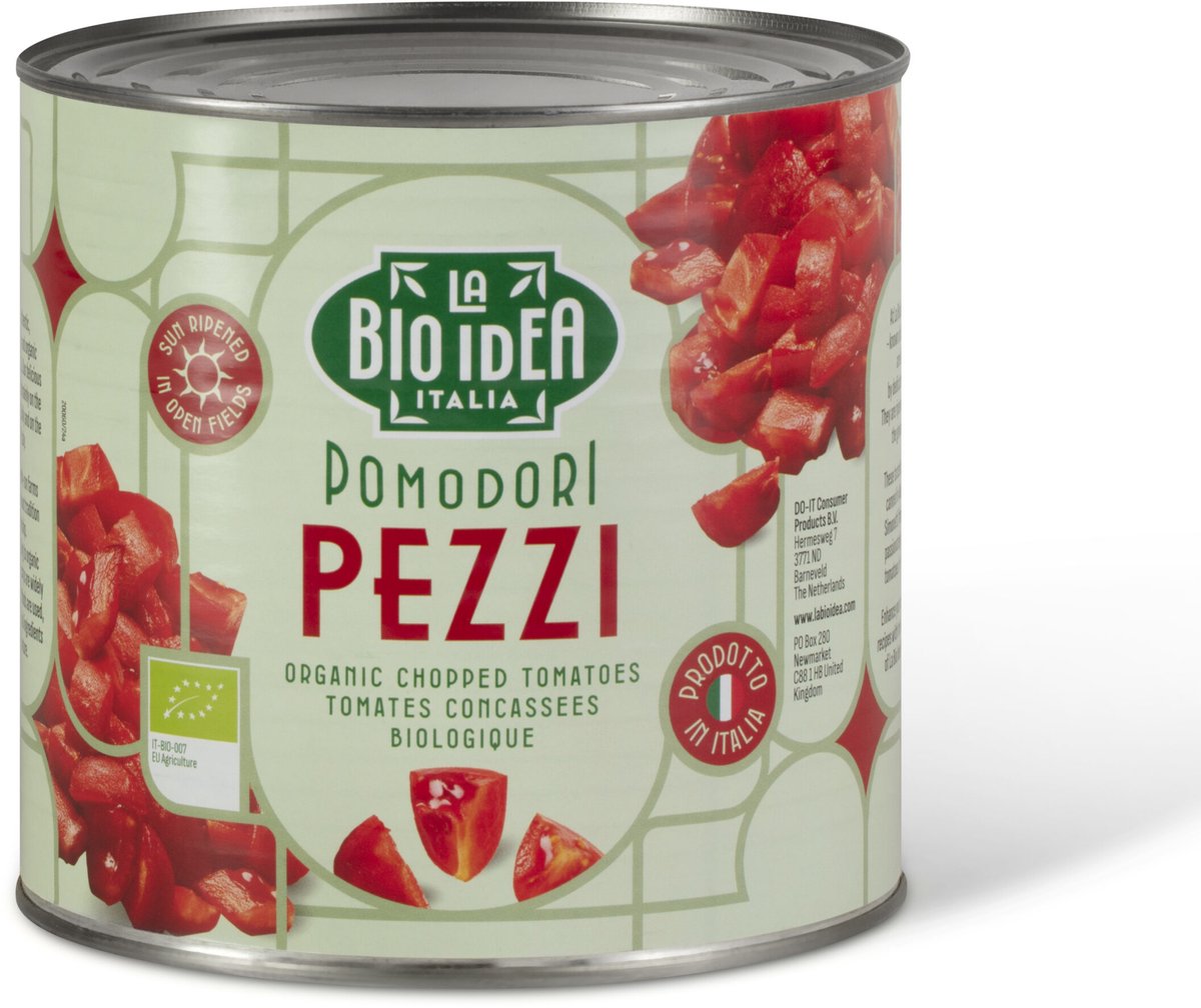 La Bio Idea Tomatenstukjes (2,5 kilo)