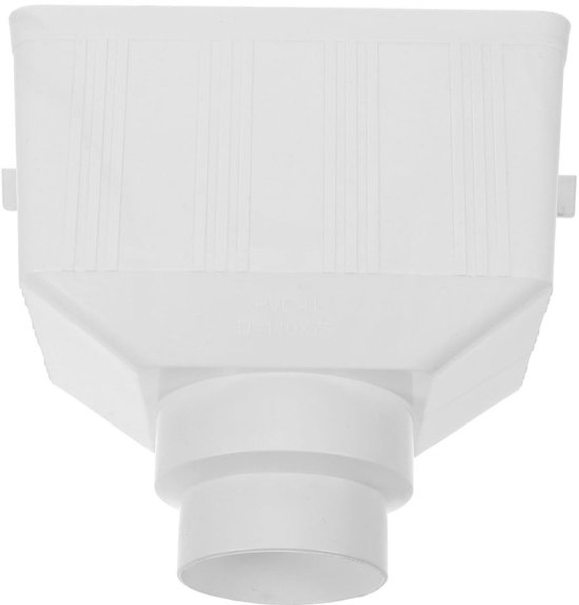 Vt products - Tuinafvoervanger - Drainage-adapter - Wit - Kunststof