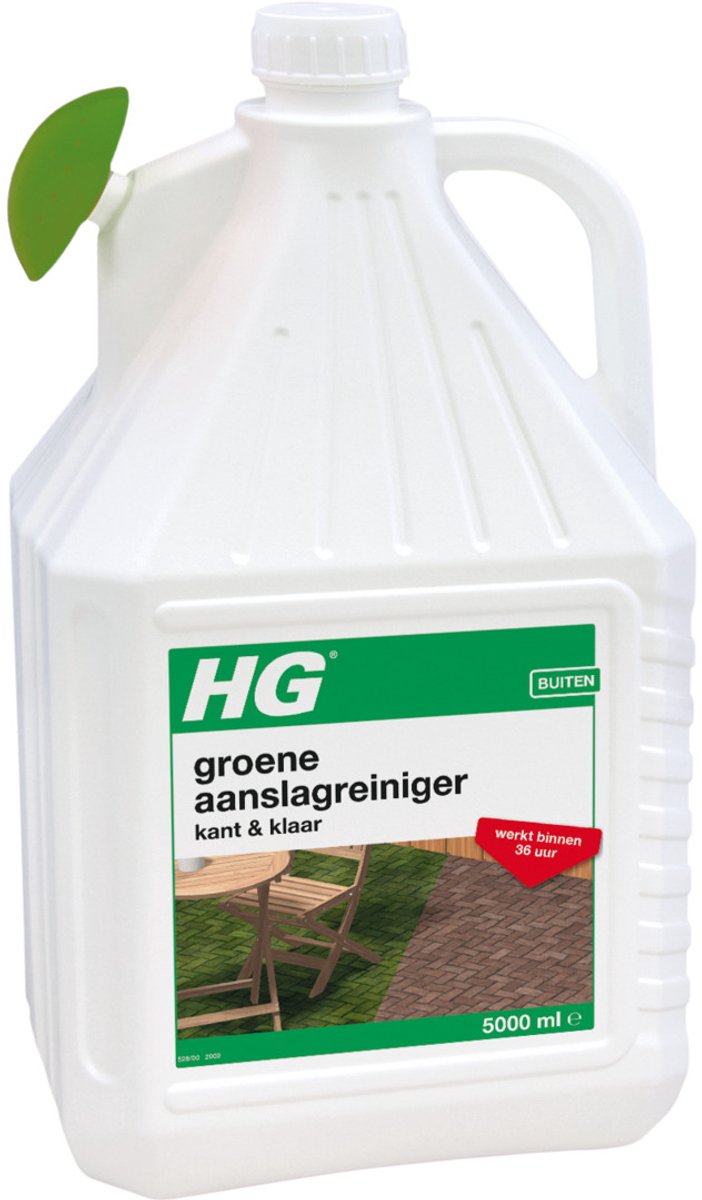 HG Groene Aanslag Reiniger - Kant & Klaar - 5 liter van Merkloos	 — afbeelding 5