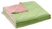 Koeldeken - 105x150 cm - Verkoelende Deken - Zomerdeken - Polyester - Dunne zomerdekbed - Zelfkoelende deken - Groen