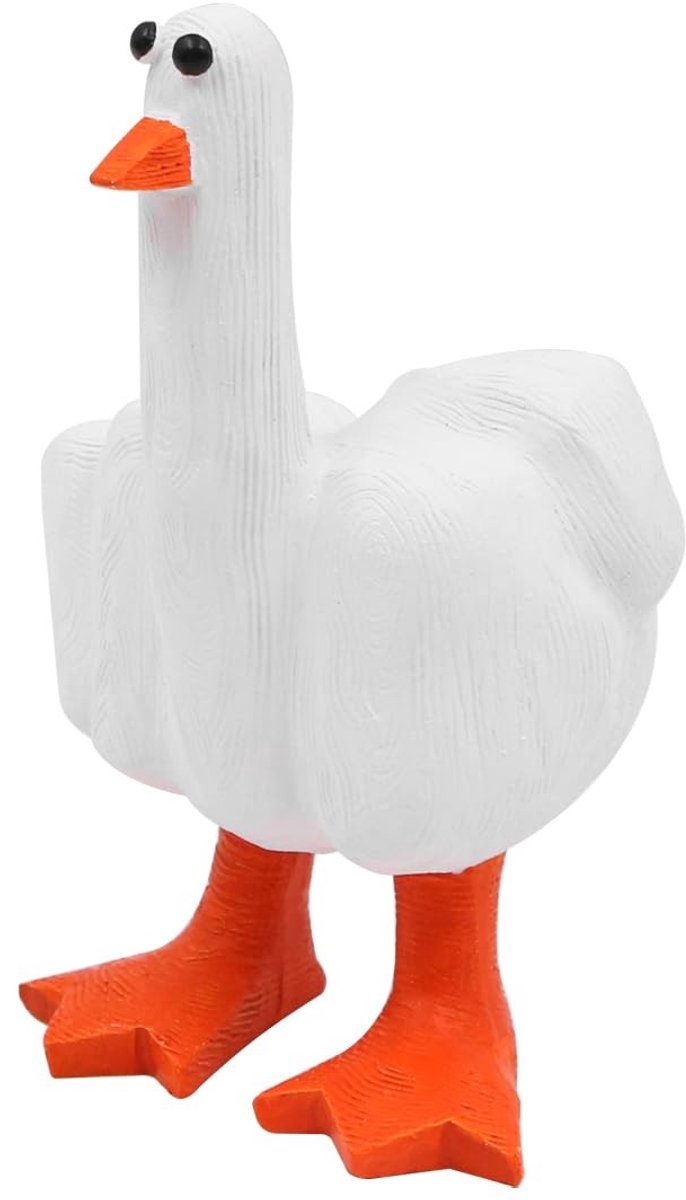 Dailygoods - Creatieve Eend Hars Beeldje als Decoratie Ornament