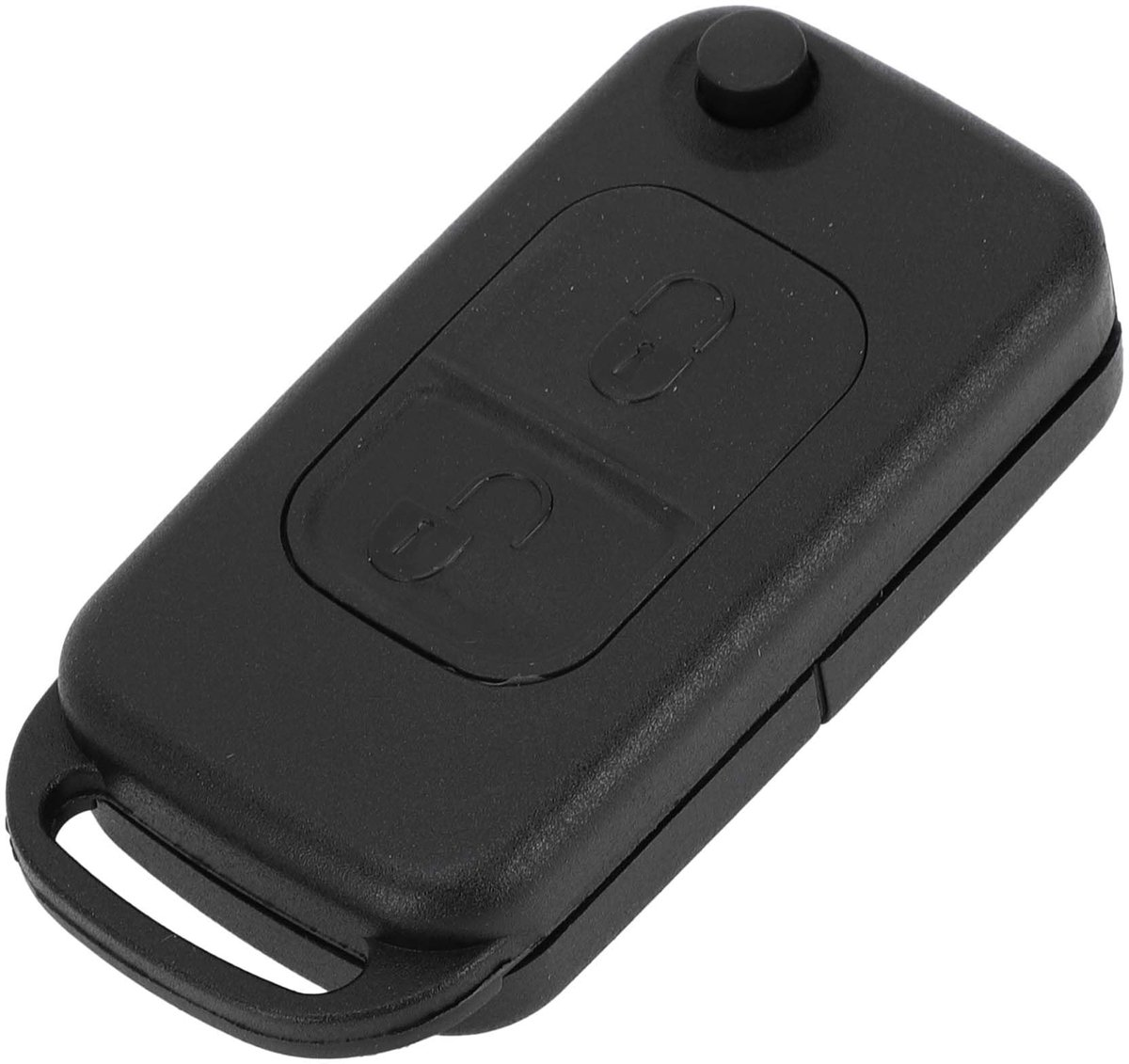 Dailygoods - 2 Knoppen Sleutelbehuizing voor Mercedes-Benz