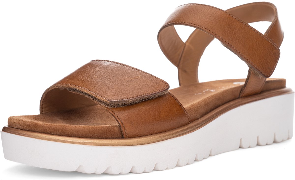 Ara 1233518 - Sandalen met hakDames Sandalen - Kleur: Cognac - Maat: 43