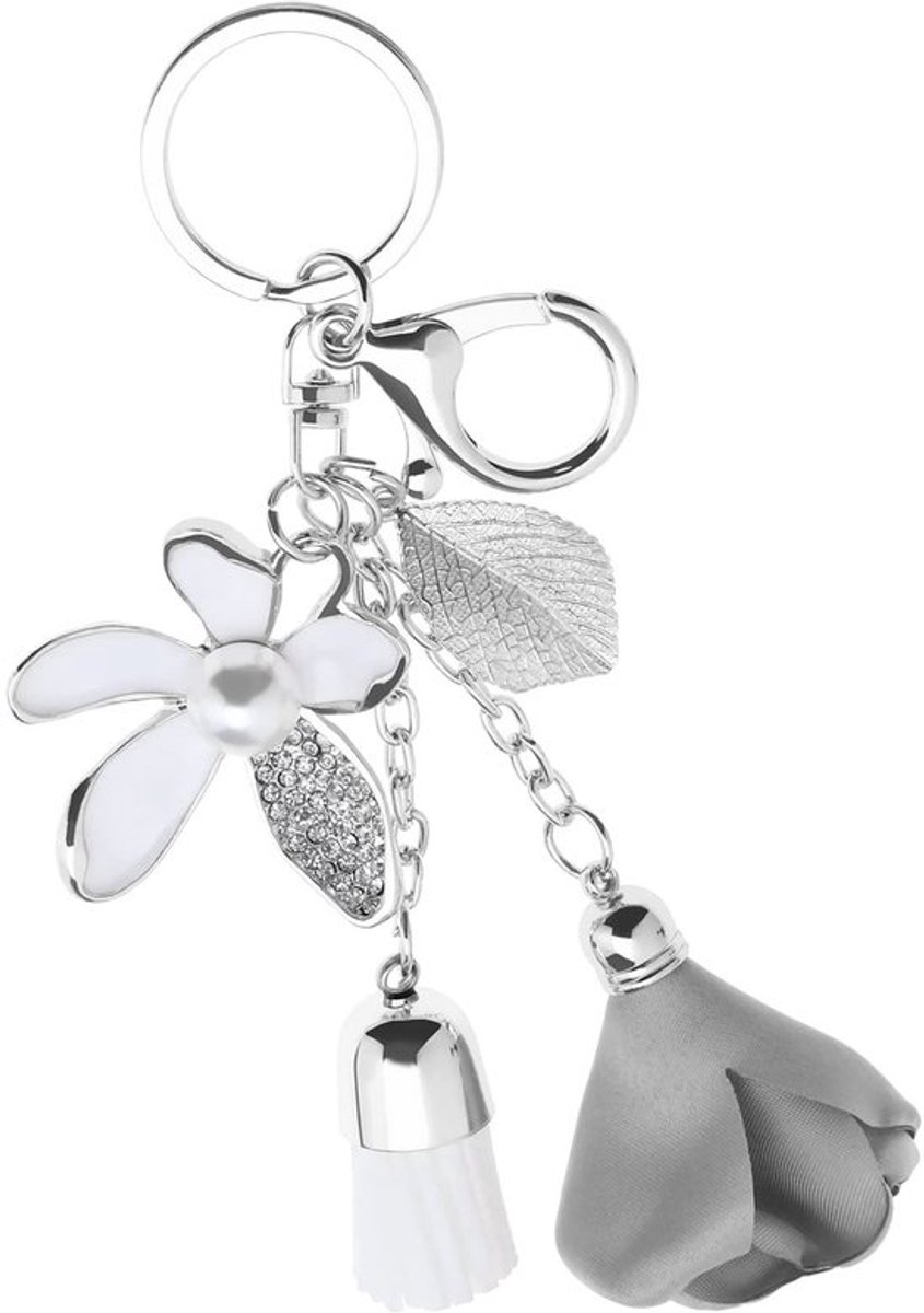 By shayne - Sleutelhanger Bloem - Tassel Sleutelhanger - Elegant