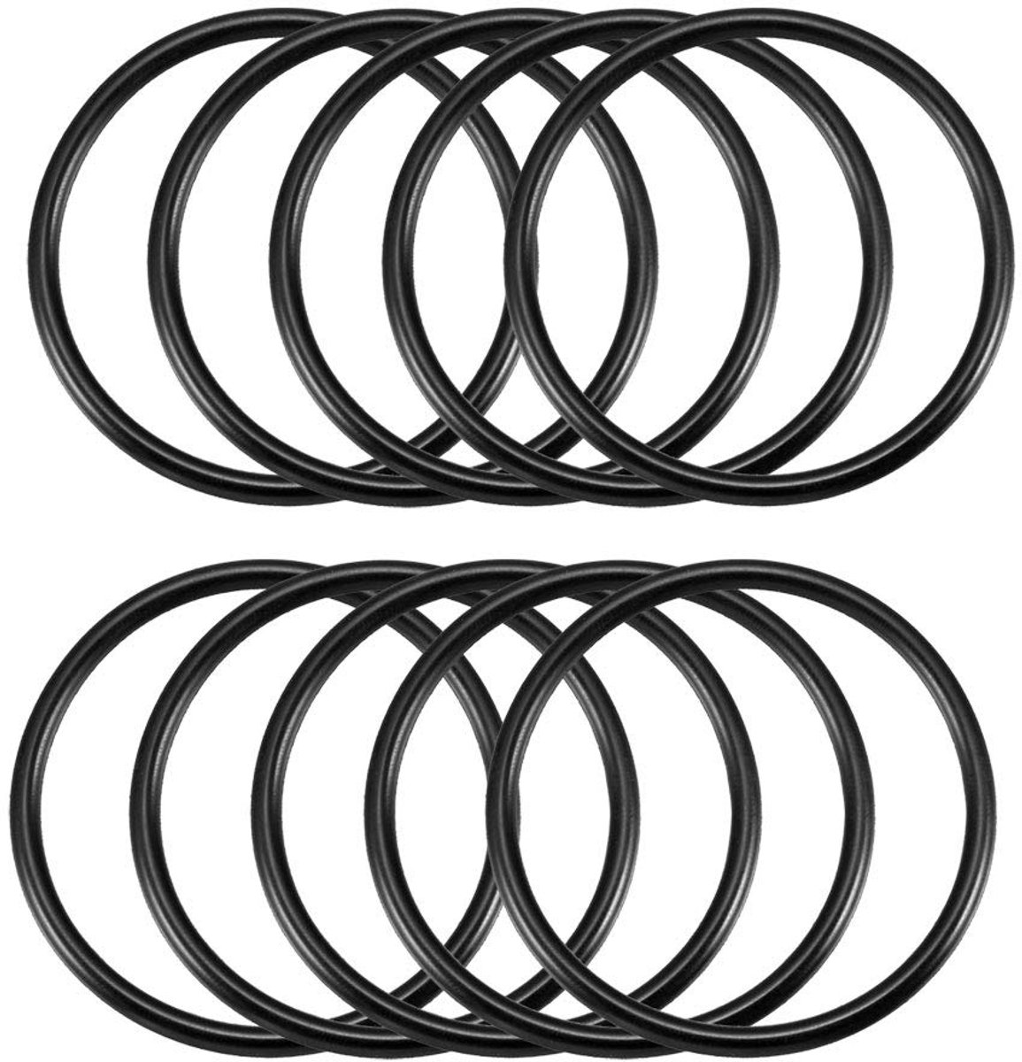 O-ringen 50 mm AD 44 mm ID 3 mm breedte nitrilrubber O-ring metrische afdichtingsringen rubberen ringen 10 stuks