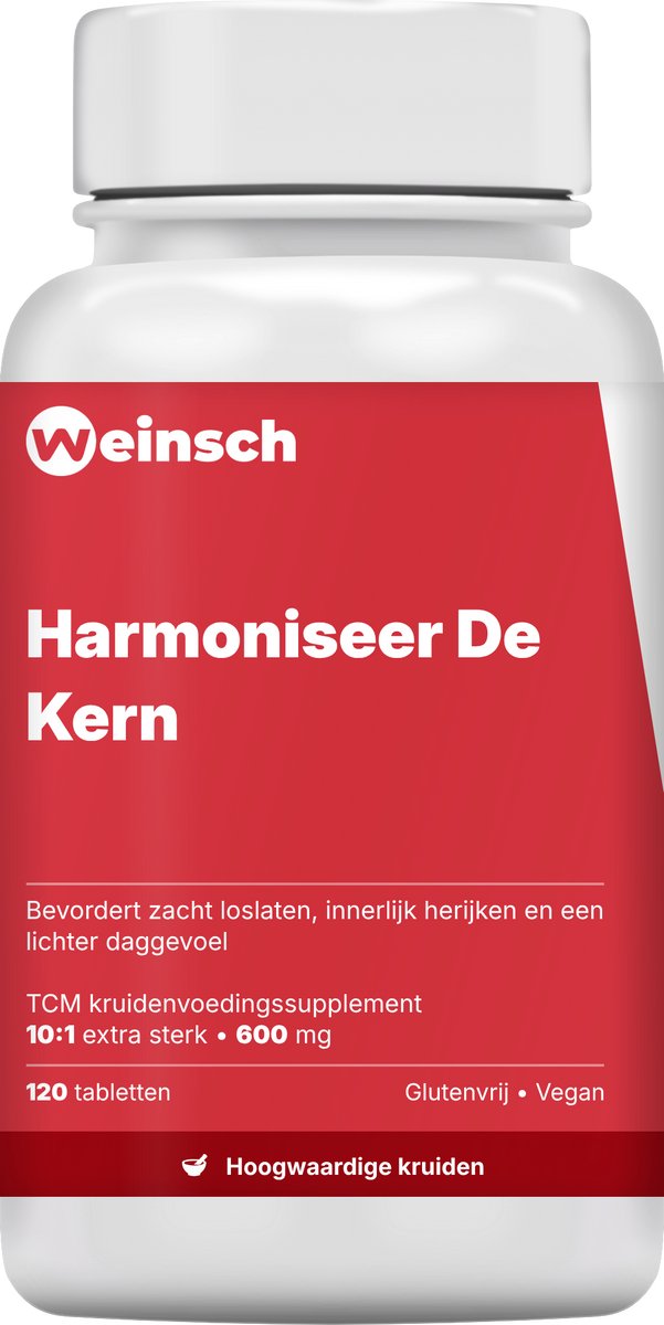 Weinsch Harmoniseer De Kern (Yue Ju Pian) | 10:1 extra sterk | 600mg | 120 tabletten