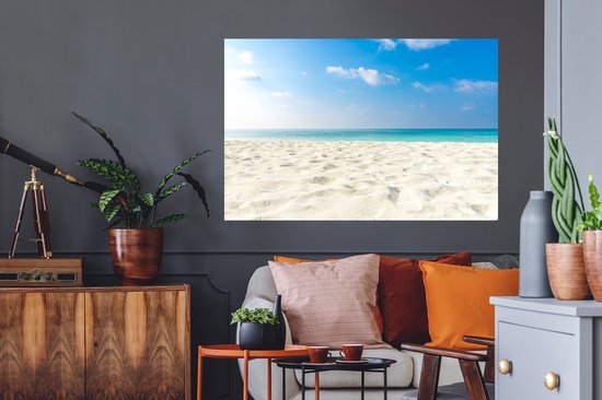 Stickers Stickers muraux - Tropical - Plage - Mer - 120x80 cm - Film adhésif