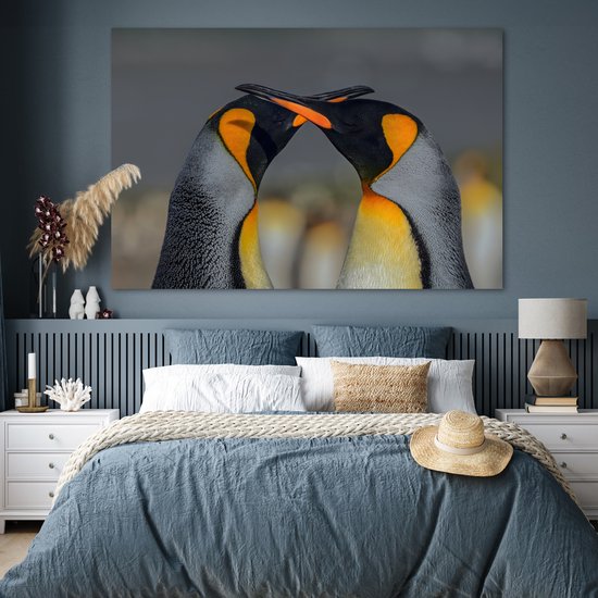 Pingouins amoureux kussen à bec 180x120 cm XXL / Groot format!