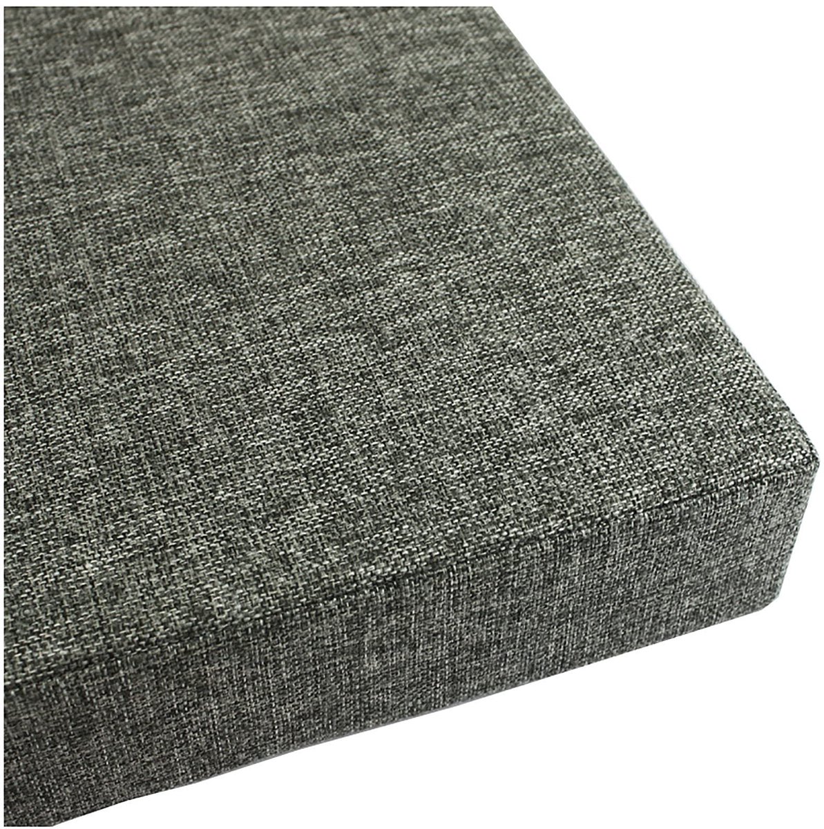 Bench Pad kussen, 2/3 zits Swing Bench Sofa Kussens Dikke Comfortabele Meubels Outdoor en Indoor Patio Rechthoek Bench Kussen voor Patio Tuin Meerdere kleuren maten-Donkergrijs 100x40x5cm