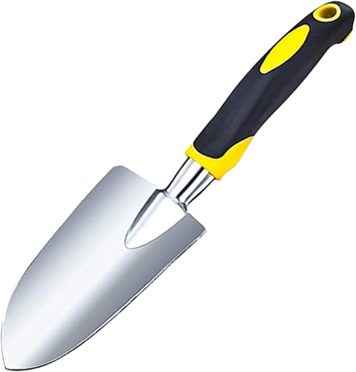 handschepje, heavy duty tuinieren, handgereedschap met ergonomische handgreep, roestbestendig, kleine tuinspade voor hardwerkende landbouwers, grond, planten en verplanten