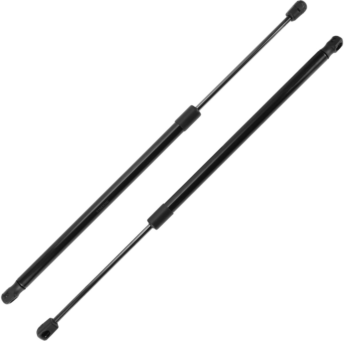 Dailygoods- Gasveer 2 Stuks - Lift Ondersteuning - Achterklep - Koolstofstaal - 55cm/37.5cm - Waterdicht en Duurzaam - Liftsteun