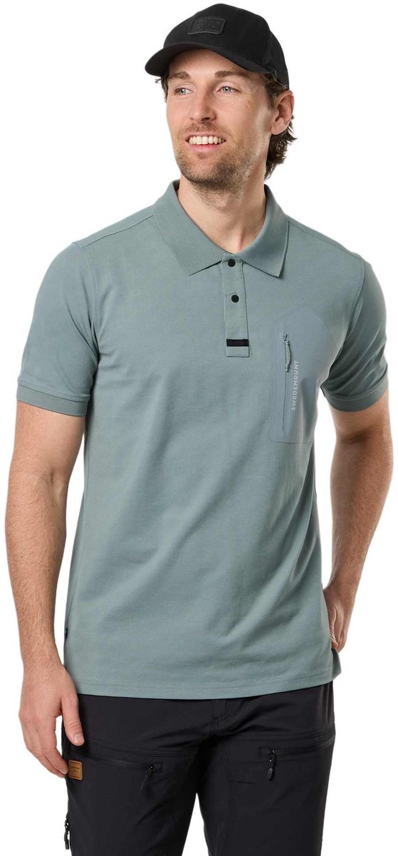 Swedemount Lofoten Piké POLO SS – Herenpolo – Maat M