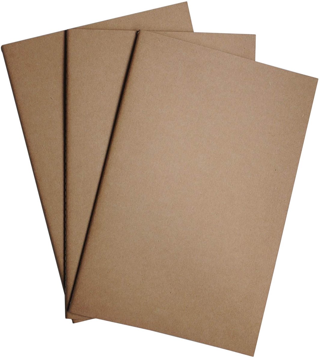 A5 Gelijnde Travelers Notebook Navulling – 14 × 21 cm – 3 Boekjes, 240 Gelijnde Pagina's – Navullingen Voor Dagboeken, Agenda's En Planners