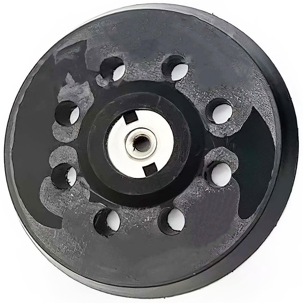 Dailygoods- Schuurschijf Geperforeerd 125 mm - Schuurpapier Ø 123 mm - Geschikt voor Metabo SXE 325/425 - Duurzaam Polyurethaan - Hoge prestaties - Snelle installatie
