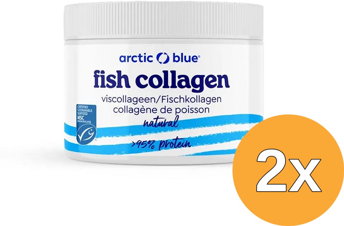 2x Arctic Blue Viscollageen Poeder MSC Naturel (150 gr)