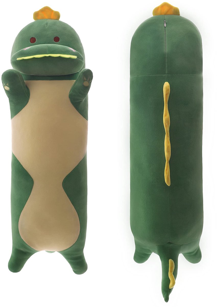 dinosaurus pluche kussen schattig kussen kinderen pluche dier (dinosaurus, 70 cm)