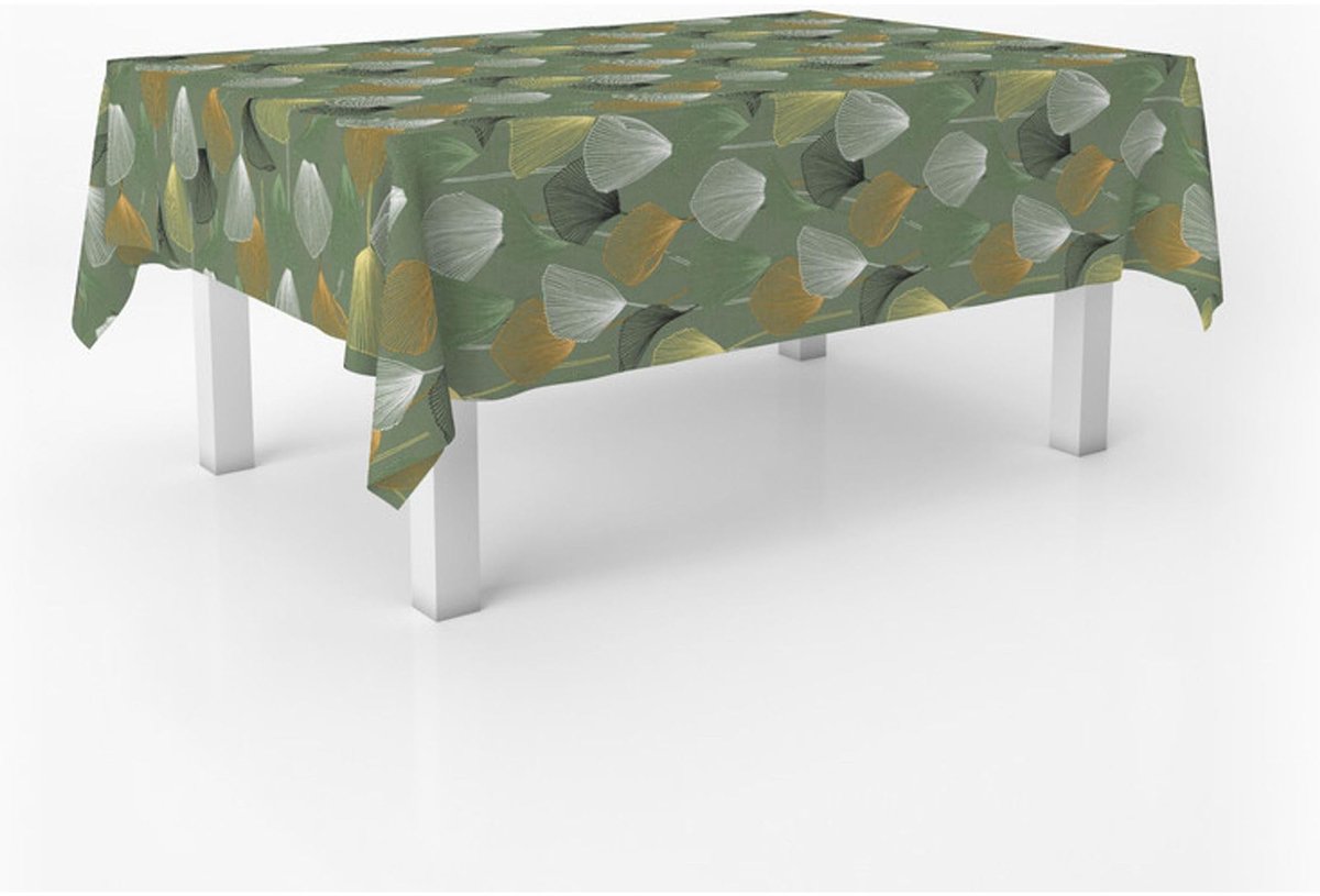 Rechthoekig tafelkleed, afmetingen 100 x 140 cm. Stijl: duurzaam en eenvoudig te reinigen voor je tafel. Vlekwerend en waterdicht tafelzeil